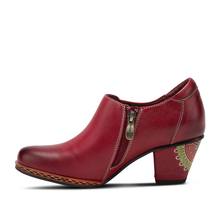 Load image into Gallery viewer, L'Artiste by Spring Step Zami Bootie in Red - Women's