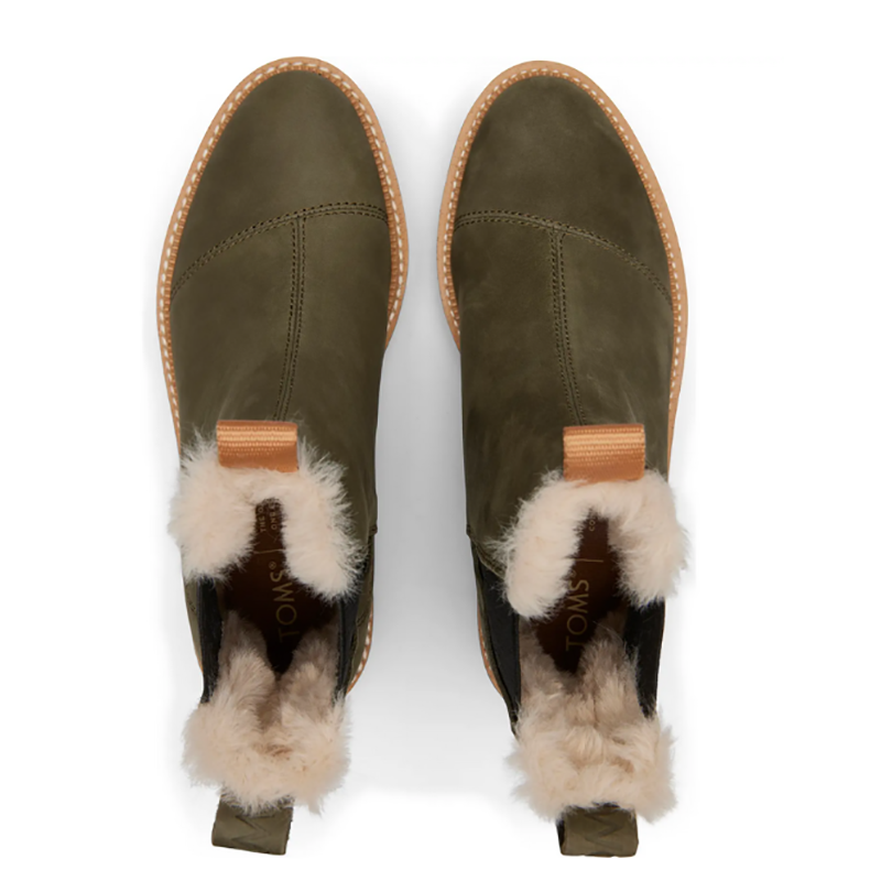 Toms tarmac olive 2024 suede