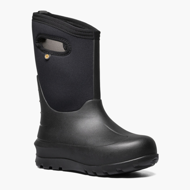 Bogs Neo-Classic Solid Winter Boots in Black - Kids