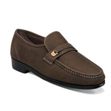 Load image into Gallery viewer, Florsheim Riva Moc Toe Bit Loafer-Brown Nubuck