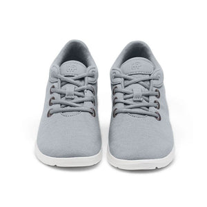 Merinos Lace Up Sneaker in Stone Grey - Women's