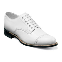 Load image into Gallery viewer, Madison Cap Toe Oxford-White