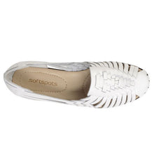 Load image into Gallery viewer, Softspots Trinidad Huarache Flats in White