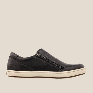 Taos Zipward Slip On Sneaker in Black - Women's