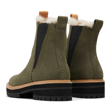 Load image into Gallery viewer, Toms Dakota Chelsea Boot in Tarmac Olive - Women&#39;s